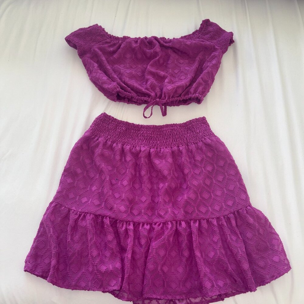 Lace Two Piece Set - Picture 2 of 2